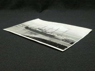 RARE B&W Photograph 5x7 Wilson Bros.  Steamships SS Svea & SS San Diego in 1945 4