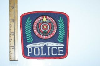 Oh: Ohio State University Police Patch