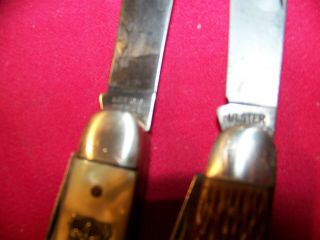 Two Vintage Boy Scout Imperial & Ulster Cutlery Pocket Knives Knife 6