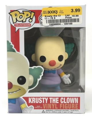 Krusty The Clown 04 Simpsons Funko Pop Vinyl 2011 Television