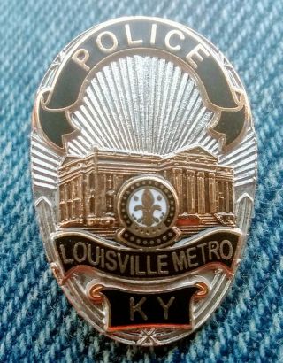 Louisville,  Ky Police Department Lapel Pin 1 " Mini Pin