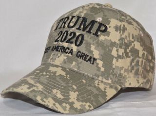 Donald Trump 2020 Digital Camo Hat Keep America Great