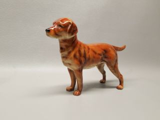 Vintage Goebel Dog Figurine Labrador Retriever Lab Large 9 " Germany
