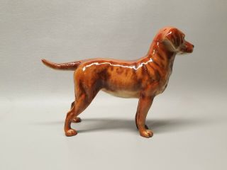 Vintage Goebel dog figurine Labrador Retriever lab large 9 