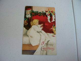 Vintage Postcards Christmas Santa U/s Clapsaddle Iapc 1908