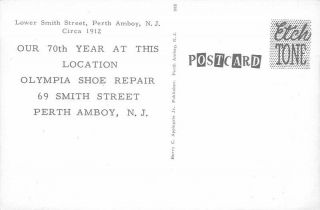 Olympia Shoe Repair Perth Amboy NJ 70th Year American 5 & 10 Cent Smith St 2
