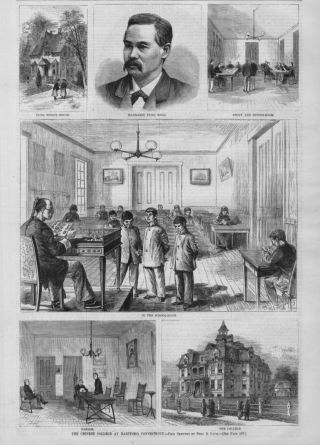 Chinese College At Hartford Connecticut Schoolroom Parlor Chinese Education