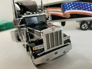 Franklin Peterbuilt 379 Eagle Flag Rig Semi Tractor Trailer Truck Refrigera 2