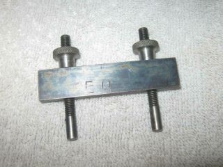 Vintage Lufkin No.  8 Machinists Rule or Scale Clamp Holder Attachment - Made USA 2