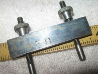 Vintage Lufkin No.  8 Machinists Rule or Scale Clamp Holder Attachment - Made USA 4