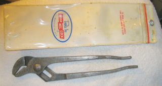 Vintage Channellock No.  420 Pliers Meadville,  Pa Usa In Case,  Tool