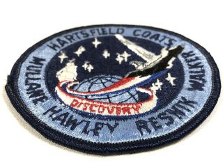 NASA STS - 41D SHUTTLE MISSION PATCH DISCOVERY Resnik Walker Coats Hartsfield 2