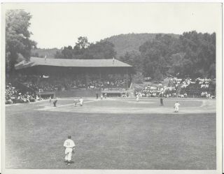 Cooperstown,  N.  Y. ,  Minor League Baseball,  Vintage 1939 B&w Photograph 9 " X 7 "