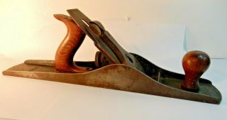 Antique Stanley Bailey No.  6 Smooth Bottom Woodworking Plane Usa
