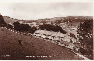 Cawsand And Kingsand - Lovely Real Photo By Tuck