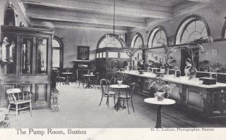 Buxton - The Pump Room By Latham,  Advert Back