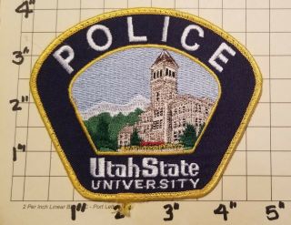Utah State University (logan,  Ut) Police Department Patch