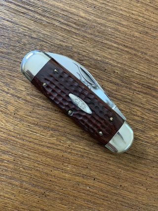6250 Wr Case Xx 6dot Elephant Toe Wood Pocket Knife