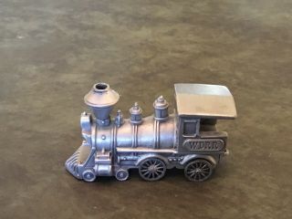 Vintage Hudson Pewter Walt Disney Production Railroads Train Engine 3700 Usa
