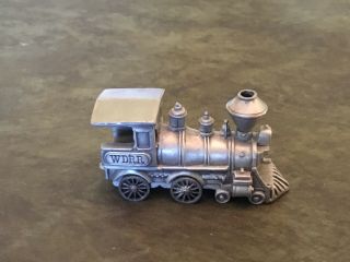 Vintage Hudson Pewter Walt Disney Production Railroads Train Engine 3700 USA 3