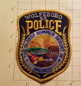 Wolfeboro (nh) Police Department Patch