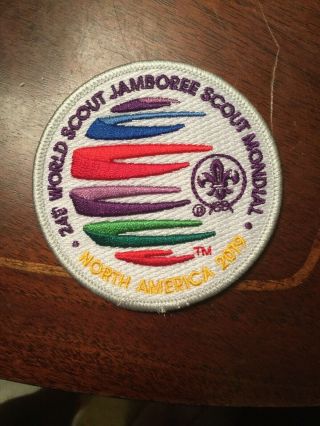 24th World Scout Jamboree 2019 Ist Staff Patch Summit Uniform Badge Bsa Usa Wsj