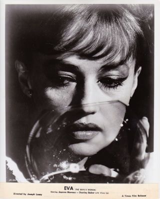 1962 Vintage Press Photo Jeanne Moreau - " Eva "