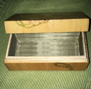 Vintage Wooden Ring/Trinket Box 5