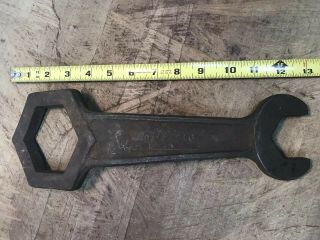 1 5/8 - 2 3/4” Antique Tractor Wheel Lug Wrench Heavy Duty Farm Hand Tool