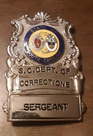 Corrections Officer Badge Sergeant 