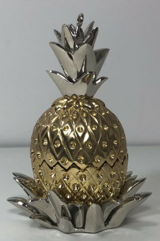 Lenox Williamsburg Pineapple Ornament Trinket Box Reserved For Alened0