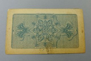 - Set Of 3 - 1893 Chicago World ' s Fair Columbian Exposition Admission Tickets 4