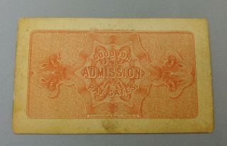 - Set Of 3 - 1893 Chicago World ' s Fair Columbian Exposition Admission Tickets 6