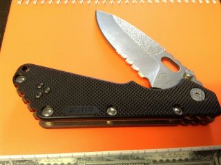 BUCK KNIFE STRIDER SB.  4 TACTICAL POLICE ISSUE KNIFE 4.  65 