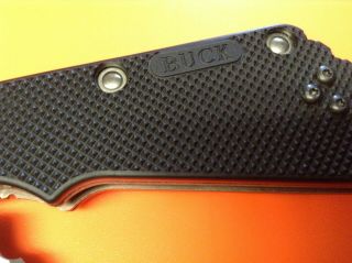 BUCK KNIFE STRIDER SB.  4 TACTICAL POLICE ISSUE KNIFE 4.  65 
