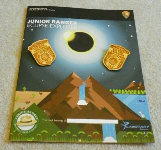 Eclipse Explorer Junior Ranger Badges And Booklet