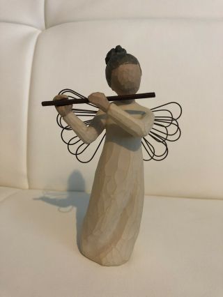 Willow Tree Angel Of Harmony Figurine Girl With Flute
