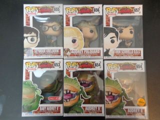 Funko Pop Movies Little Shop Of Horrors Set Audrey Ii Baby Seymour Orin Chase