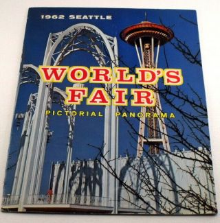 Vintage 1962 Seattle Worlds Fair Pictorial Panorama Booklet