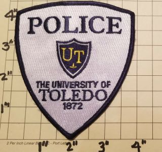 University Of Toledo (oh) Police Department Patch - 1872