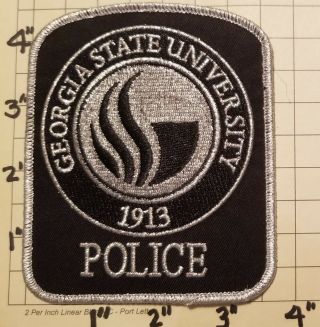Georgia State University (atlanta,  Ga) Police Department Patch - Style 1