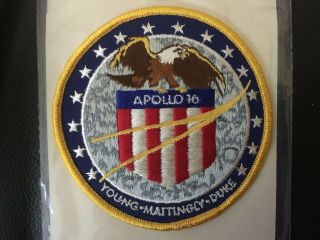 Nasa - Apollo 16 - Rare Patch - Look
