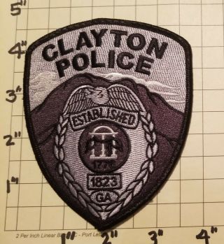 Clayton (ga) Police Department Patch