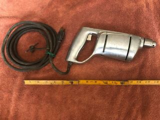 Vintage Sears Roebuck And Co.  Craftsman 80 - 1/4 Electric Drill