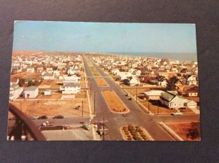 Second Avenue Looking North,  Stone Harbor,  Jersey Postcard