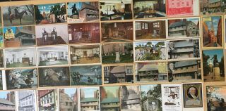 46 Antique & Vintage Postcards All Paul Revere Boston,  Ma,  Ed - U - Card & Folder