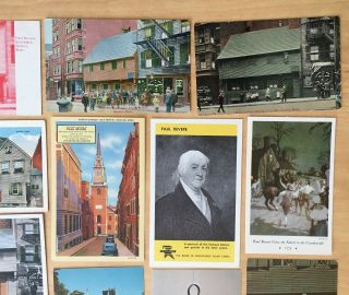 46 Antique & Vintage Postcards ALL PAUL REVERE Boston,  MA,  Ed - U - Card & Folder 8