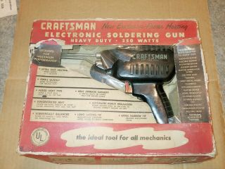 Vintage Craftsman Instant Heating Soldering Gun 250 Watt 5367