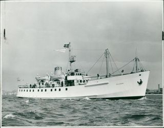 Scillonian Ship First Trip - Vintage Photo