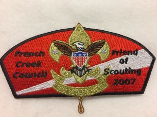 Boy Scouts - French Creek Council - 2007 Friend Of Scouting Csp